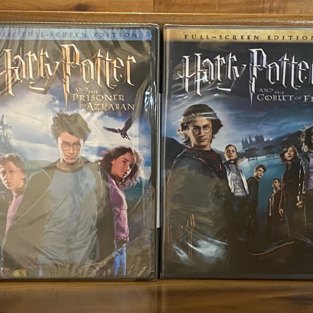 4 NEW Harry Potter Videos Half Blood Prince Prisoner of Azkaban Goblet of Fire